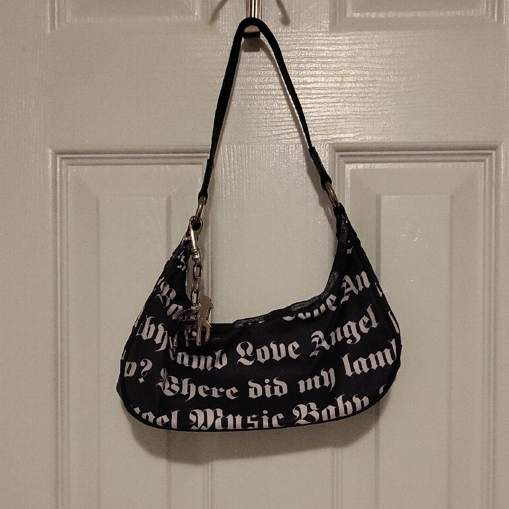 LAMB x LESPORTSAC Gwen Stefani Black Printed Women's Bag